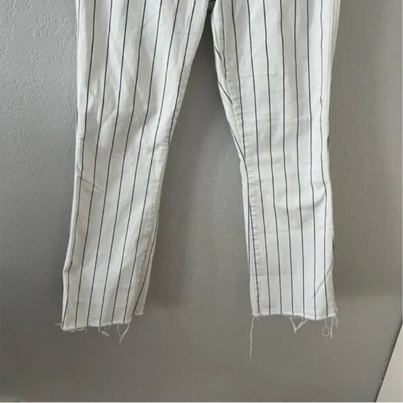 Joe's Jeans The Slim Kick High-Rise Trousers in Starboard Stripe - Picture 3 of 10